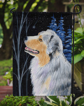 Load image into Gallery viewer, Starry Night Australian Shepherd Garden Flag - Outdoor Decorative Yard Flag