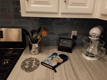 Load image into Gallery viewer, Starry Night Australian Shepherd Oven Mitt SS8382OVMT