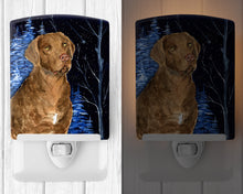 Load image into Gallery viewer, Starry Night Chesapeake Bay Retriever Ceramic Night Light SS8384CNL