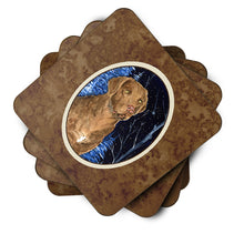Load image into Gallery viewer, Starry Night Chesapeake Bay Retriever Coasters - Set of 4 Lightweight Foam, Absorbent Drink Coasters