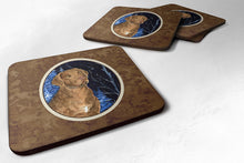 Load image into Gallery viewer, Starry Night Chesapeake Bay Retriever Coasters - Set of 4 Lightweight Foam, Absorbent Drink Coasters