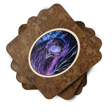Load image into Gallery viewer, Starry Night Cocker Spaniel Coasters - Set of 4 Lightweight Foam, Absorbent Drink Coasters