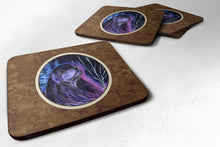 Load image into Gallery viewer, Starry Night Cocker Spaniel Coasters - Set of 4 Lightweight Foam, Absorbent Drink Coasters