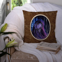 Load image into Gallery viewer, Starry Night Cocker Spaniel Throw Pillow - 14x14 Decorative Pillow – Art for Your Home &amp; Patio