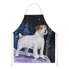 Load image into Gallery viewer, Starry Night Jack Russell Terrier Apron – Artist-Designed Kitchen, BBQ &amp; Craft Apron