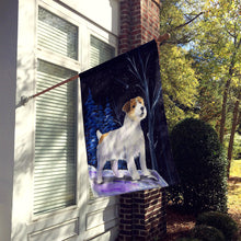 Load image into Gallery viewer, Starry Night Jack Russell Terrier Flag Canvas House Size