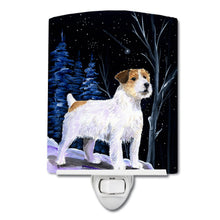 Load image into Gallery viewer, Starry Night Jack Russell Terrier Ceramic Night Light SS8388CNL
