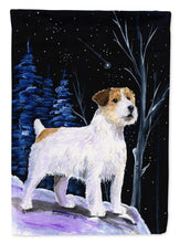 Load image into Gallery viewer, Starry Night Jack Russell Terrier Garden Flag - Outdoor Decorative Yard Flag