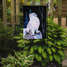 Load image into Gallery viewer, Starry Night American Eskimo Garden Flag - Outdoor Decorative Yard Flag