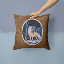 Load image into Gallery viewer, Starry Night Chinese Crested Throw Pillow - 14x14 Decorative Pillow – Art for Your Home &amp; Patio