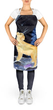 Load image into Gallery viewer, Starry Night Golden Retriever Apron – Artist-Designed Kitchen, BBQ &amp; Craft Apron