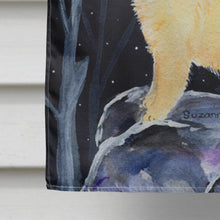 Load image into Gallery viewer, Starry Night Golden Retriever Flag Canvas House Size