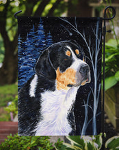 Load image into Gallery viewer, Starry Night Bernese Mountain Dog Garden Flag - Outdoor Decorative Yard Flag
