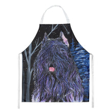 Load image into Gallery viewer, Starry Night Bouvier des Flandres Apron – Artist-Designed Kitchen, BBQ &amp; Craft Apron