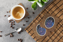 Load image into Gallery viewer, Starry Night Bouvier des Flandres Coasters - Set of 4 Lightweight Foam, Absorbent Drink Coasters