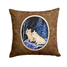 Load image into Gallery viewer, Starry Night French Bulldog Throw Pillow - 14x14 Decorative Pillow – Art for Your Home &amp; Patio