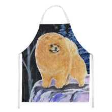 Load image into Gallery viewer, Starry Night Pomeranian Apron – Artist-Designed Kitchen, BBQ &amp; Craft Apron