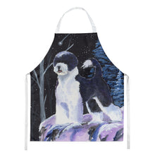 Load image into Gallery viewer, Starry Night Portuguese Water Dog Apron – Artist-Designed Kitchen, BBQ &amp; Craft Apron