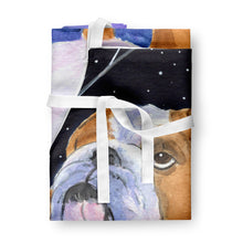 Load image into Gallery viewer, Starry Night English Bulldog Apron – Artist-Designed Kitchen, BBQ &amp; Craft Apron