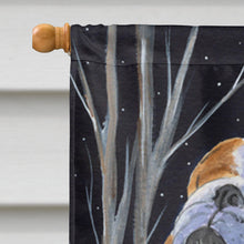 Load image into Gallery viewer, Starry Night English Bulldog Flag Canvas House Size