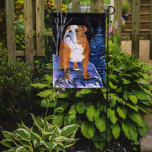 Load image into Gallery viewer, Starry Night English Bulldog Garden Flag - Outdoor Decorative Yard Flag