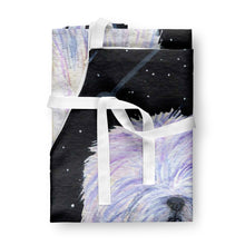 Load image into Gallery viewer, Starry Night Old English Sheepdog Apron – Artist-Designed Kitchen, BBQ &amp; Craft Apron