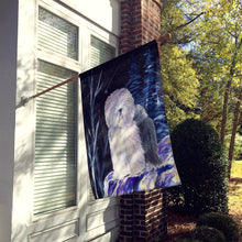 Load image into Gallery viewer, Starry Night Old English Sheepdog Flag Canvas House Size