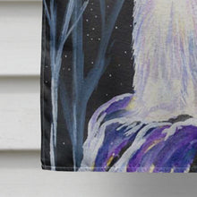 Load image into Gallery viewer, Starry Night Old English Sheepdog Flag Canvas House Size