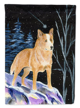 Load image into Gallery viewer, Starry Night Australian Cattle Dog Flag Canvas House Size