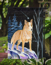 Load image into Gallery viewer, Starry Night Australian Cattle Dog Garden Flag - Outdoor Decorative Yard Flag