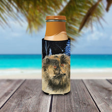 Load image into Gallery viewer, Starry Night Cat - Persian Slim Can Hugger – Fun &amp; Functional Drink Coolers SS8408MUK
