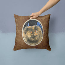 Load image into Gallery viewer, Starry Night Cat - Persian Throw Pillow - 14x14 Decorative Pillow – Art for Your Home &amp; Patio SS8408PW1414