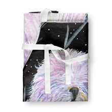 Load image into Gallery viewer, Starry Night Old English Sheepdog Apron – Artist-Designed Kitchen, BBQ &amp; Craft Apron