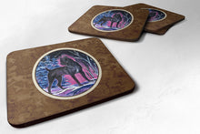 Load image into Gallery viewer, Starry Night Cane Corso Coasters - Set of 4 Lightweight Foam, Absorbent Drink Coasters