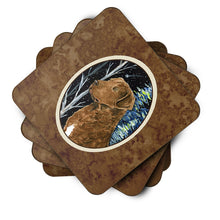 Load image into Gallery viewer, Starry Night Chesapeake Bay Retriever Coasters - Set of 4 Lightweight Foam, Absorbent Drink Coasters