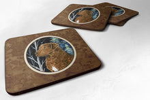 Load image into Gallery viewer, Starry Night Chesapeake Bay Retriever Coasters - Set of 4 Lightweight Foam, Absorbent Drink Coasters