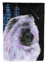 Load image into Gallery viewer, Starry Night Keeshond Garden Flag - Outdoor Decorative Yard Flag