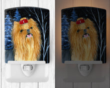 Load image into Gallery viewer, Starry Night Yorkie Ceramic Night Light SS8413CNL