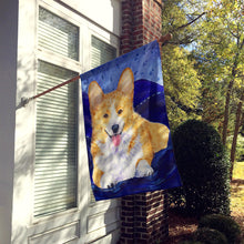 Load image into Gallery viewer, Corgi Flag Canvas House Size