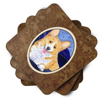 Load image into Gallery viewer, Corgi Coasters - Set of 4 Lightweight Foam, Absorbent Drink Coasters