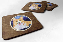 Load image into Gallery viewer, Corgi Coasters - Set of 4 Lightweight Foam, Absorbent Drink Coasters