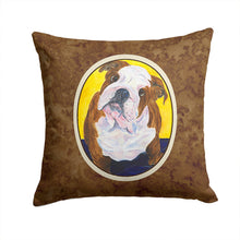 Load image into Gallery viewer, English Bulldog Throw Pillow - 14x14 Decorative Pillow – Art for Your Home &amp; Patio