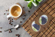 Load image into Gallery viewer, Pug Coasters - Set of 4 Lightweight Foam, Absorbent Drink Coasters