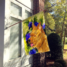 Load image into Gallery viewer, Norwich Terrier Flag Canvas House Size
