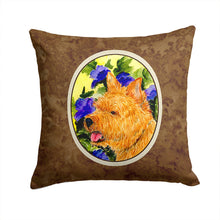 Load image into Gallery viewer, Norwich Terrier Throw Pillow - 14x14 Decorative Pillow – Art for Your Home &amp; Patio