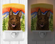 Load image into Gallery viewer, Australian Kelpie Ceramic Night Light SS8422CNL