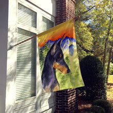Load image into Gallery viewer, Manchester Terrier Flag Canvas House Size
