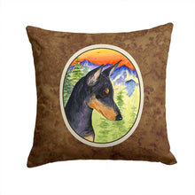 Load image into Gallery viewer, Manchester Terrier Throw Pillow - 14x14 Decorative Pillow – Art for Your Home &amp; Patio