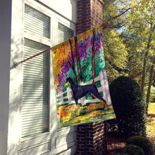 Load image into Gallery viewer, Doberman Flag Canvas House Size