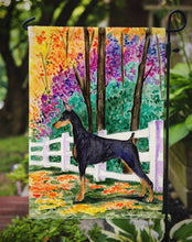 Load image into Gallery viewer, Doberman Garden Flag - Outdoor Decorative Yard Flag